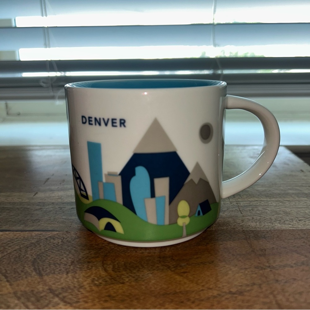 Denver Skyline Starbucks Coffee Mug